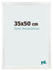 Photo Frame 35x50cm White Vintage MDF Pisa Front Size | Yourdecoration.co.uk