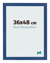 Photo Frame 36x48 cm Dark Blue MDF Bologna Front Size | Yourdecoration.co.uk