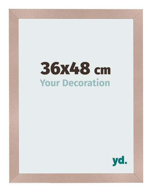 Photo Frame 36x48 cm Dusty Pink MDF Bologna Front Size | Yourdecoration.co.uk