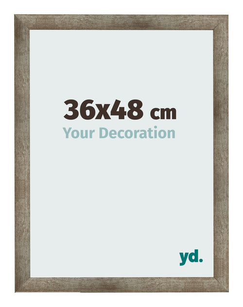 Photo Frame 36x48 cm Metal Vintage MDF Bologna Front Size | Yourdecoration.co.uk