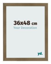 Photo Frame 36x48cm Bronze Design MDF Bologna Front Size | Yourdecoration.co.uk