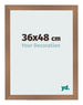 Photo Frame 36x48cm Copper Design MDF Bologna Front Size | Yourdecoration.co.uk