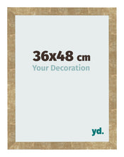 Photo Frame 36x48cm Gold Antique MDF Bologna Front Size | Yourdecoration.co.uk