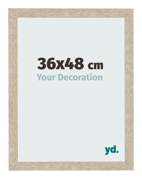Photo Frame 36x48cm Sonoma Oak MDF Bologna Front Size | Yourdecoration.co.uk