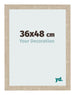 Photo Frame 36x48cm Sonoma Oak MDF Bologna Front Size | Yourdecoration.co.uk