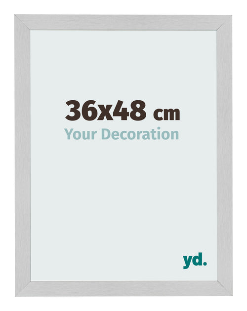 Photo Frame 36x48cm Stainless Steel MDF Bologna Front Size | Yourdecoration.co.uk