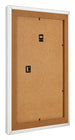 Photo Frame 36x48cm White Swept MDF Lazio Back Oblique | Yourdecoration.co.uk