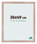 Photo Frame 36x49 cm Dusty Pink MDF Bologna Front Size | Yourdecoration.co.uk