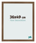 Photo Frame 36x49 cm Oak Rustic MDF Bologna Front Size | Yourdecoration.co.uk