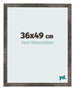 Photo Frame 36x49 cm Oxidized Metal MDF Bologna Front Size | Yourdecoration.co.uk