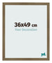 Photo Frame 36x49cm Bronze Design MDF Bologna Front Size | Yourdecoration.co.uk
