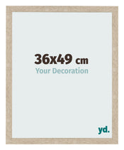Photo Frame 36x49cm Sonoma Oak MDF Bologna Front Size | Yourdecoration.co.uk