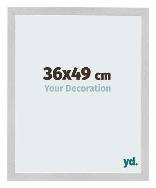 Photo Frame 36x49cm Stainless Steel MDF Bologna Front Size | Yourdecoration.co.uk