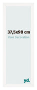 Photo Frame 37 5x98 cm White High Gloss MDF Bologna Front Size | Yourdecoration.co.uk