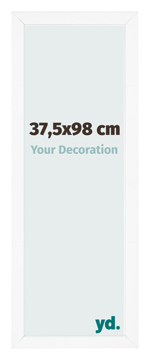 Photo Frame 37 5x98 cm White Matte MDF Bologna Front Size | Yourdecoration.co.uk