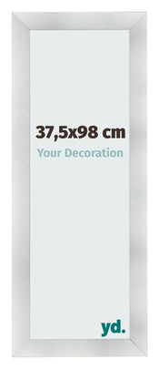 Photo Frame 37 5x98cm Aluminum Brushed MDF Pisa Front Size | Yourdecoration.co.uk