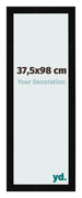 Photo Frame 37 5x98cm Black High Gloss MDF Bologna Front Size | Yourdecoration.co.uk