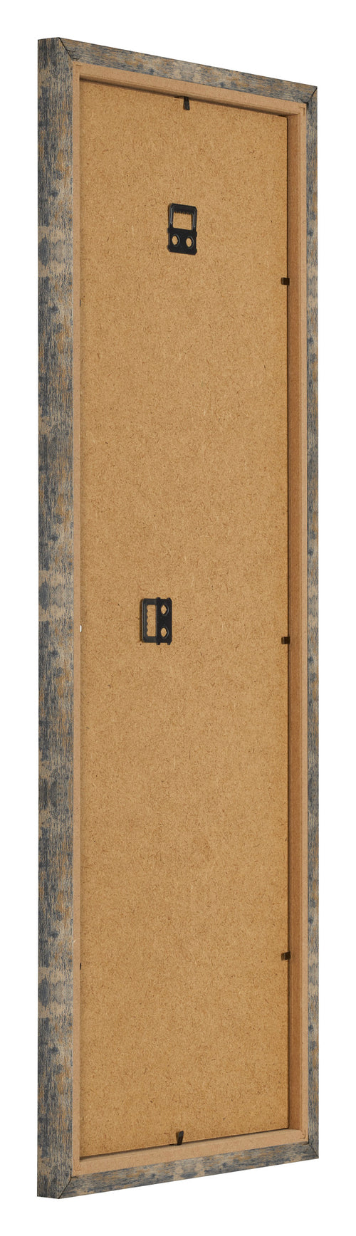 Photo Frame 37 5x98cm Blue Gold Melange MDF Bologna Back Oblique | Yourdecoration.co.uk