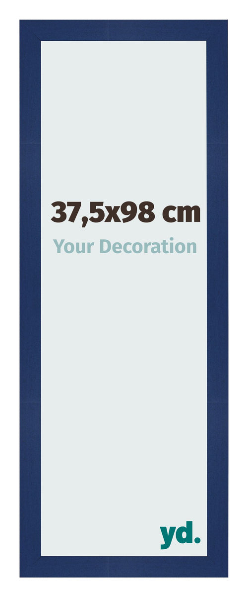Photo Frame 37 5x98cm Dark Blue Swept MDF Bologna Front Size | Yourdecoration.co.uk