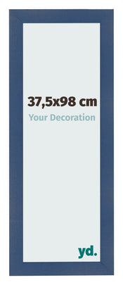 Photo Frame 37 5x98cm Dark Blue Swept MDF Pisa Front Size | Yourdecoration.co.uk