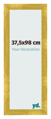 Photo Frame 37 5x98cm Gold Vintage MDF Pisa Front Size | Yourdecoration.co.uk