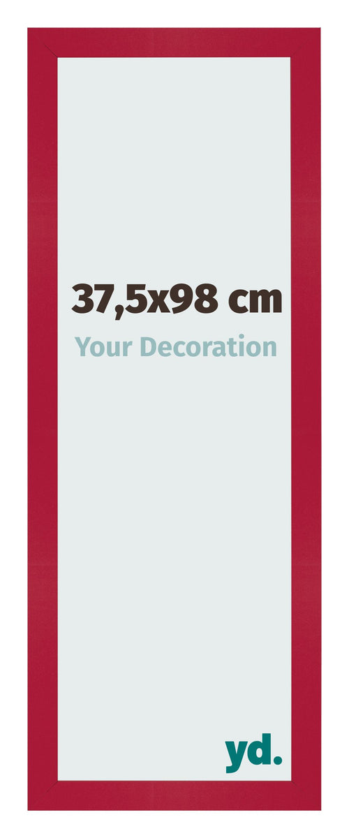 Photo Frame 37 5x98cm Red MDF Bologna Front Size | Yourdecoration.co.uk