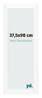 Photo Frame 37 5x98cm White Vintage MDF Pisa Front Size | Yourdecoration.co.uk