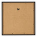 Photo Frame 40x40cm Black High Gloss MDF Bologna Back | Yourdecoration.co.uk
