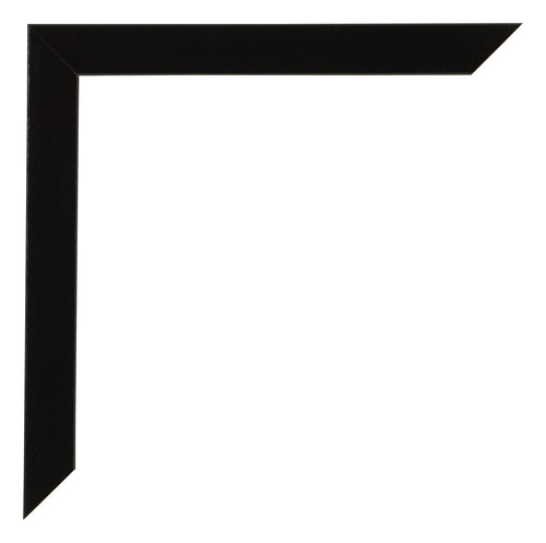 Photo Frame 40x40cm Black High Gloss MDF Bologna Detail Corner | Yourdecoration.co.uk
