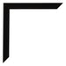 Photo Frame 40x40cm Black High Gloss MDF Bologna Detail Corner | Yourdecoration.co.uk