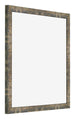 Photo Frame 40x40cm Blue Gold Melange MDF Bologna Front Oblique | Yourdecoration.co.uk