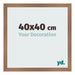 Photo Frame 40x40cm Copper Design MDF Bologna Front Size | Yourdecoration.co.uk