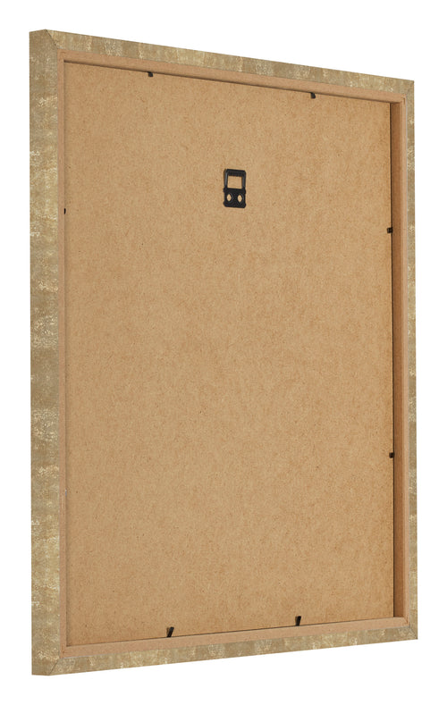 Photo Frame 40x40cm Gold Antique MDF Bologna Back Oblique | Yourdecoration.co.uk
