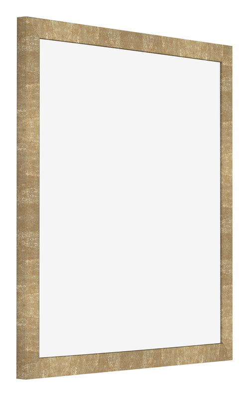 Photo Frame 40x40cm Gold Antique MDF Bologna Front Oblique | Yourdecoration.co.uk
