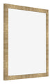 Photo Frame 40x40cm Gold Antique MDF Bologna Front Oblique | Yourdecoration.co.uk