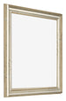 Photo Frame 40x40cm Metallic Gloss MDF Lazio Front Oblique | Yourdecoration.co.uk