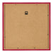 Photo Frame 40x40cm Red MDF Bologna Back | Yourdecoration.co.uk