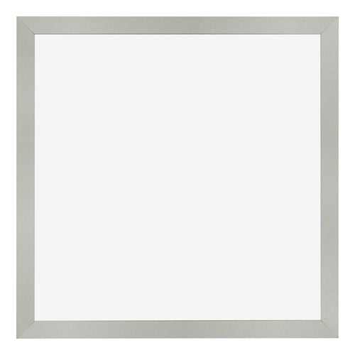 Photo Frame 40x40cm Silver Matte MDF Bologna Front | Yourdecoration.co.uk