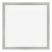 Photo Frame 40x40cm Silver Matte MDF Bologna Front | Yourdecoration.co.uk