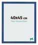 Photo Frame 40x45 cm Dark Blue MDF Bologna Front Size | Yourdecoration.co.uk