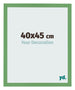 Photo Frame 40x45 cm Green MDF Bologna Front Size | Yourdecoration.co.uk