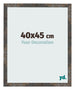 Photo Frame 40x45 cm Oxidized Metal MDF Bologna Front Size | Yourdecoration.co.uk