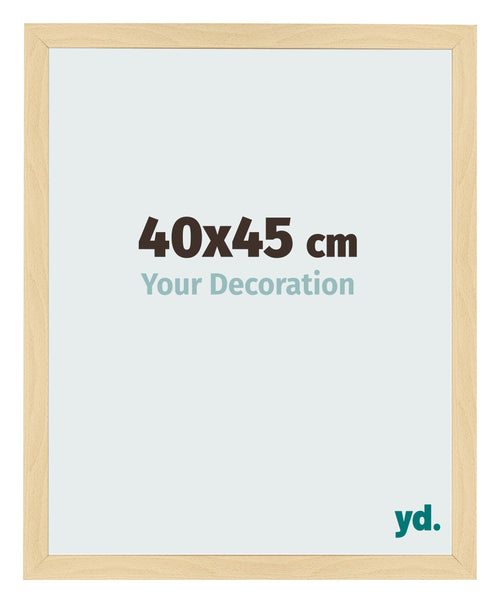 Photo Frame 40x45cm Beech Design MDF Bologna Front Size | Yourdecoration.co.uk