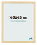 Photo Frame 40x45cm Beech Design MDF Bologna Front Size | Yourdecoration.co.uk