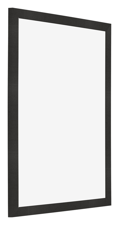 Photo Frame 40x45cm Black Matte MDF Bologna Front Oblique | Yourdecoration.co.uk