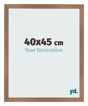 Photo Frame 40x45cm Copper Design MDF Bologna Front Size | Yourdecoration.co.uk