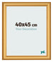 Photo Frame 40x45cm Gold Matte MDF Lazio Front Size | Yourdecoration.co.uk