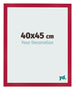 Photo Frame 40x45cm Red MDF Bologna Front Size | Yourdecoration.co.uk