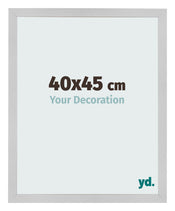 Photo Frame 40x45cm Stainless Steel MDF Bologna Front Size | Yourdecoration.co.uk