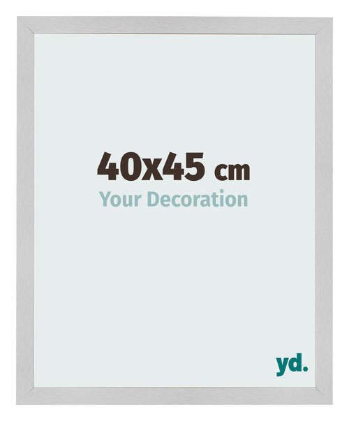 Photo Frame 40x45cm Stainless Steel MDF Bologna Front Size | Yourdecoration.co.uk